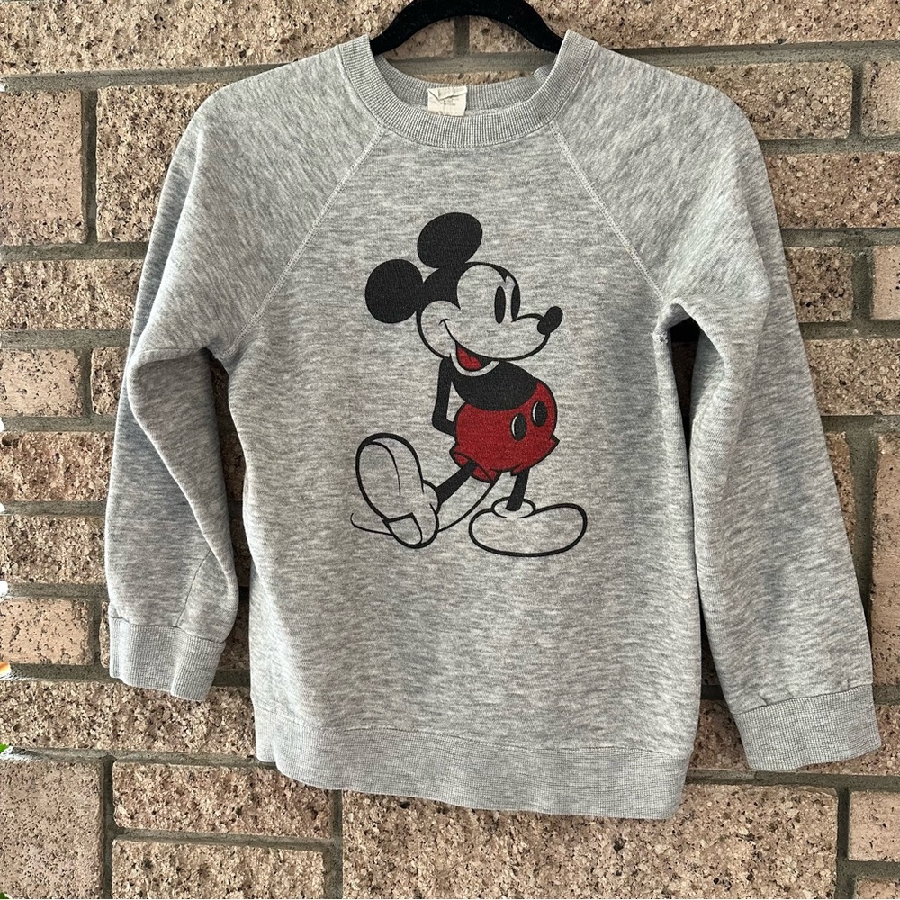 Vintage Mickey Mouse crew neck